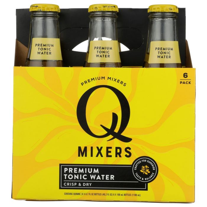 Q TONIC: Premium Tonic Water 6pack, 40.2 fo