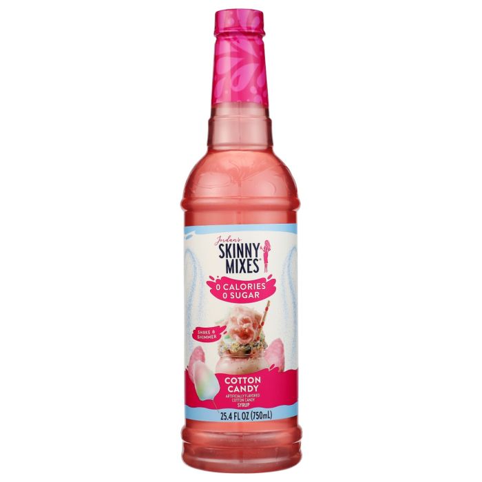 SKINNY MIXES: Sugar Free Cotton Candy Syrup, 25.4 fo