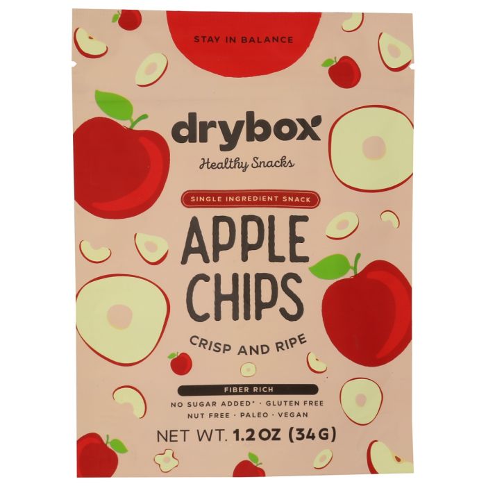 DRYBOX: Apple Chips, 1.2 oz