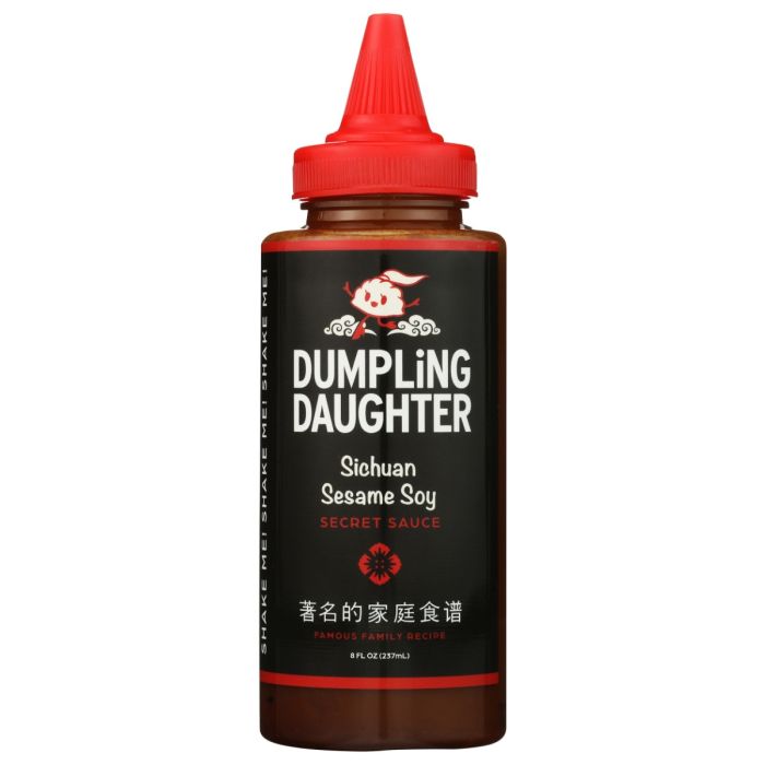 DUMPLING DAUGHTER: Sichuan Sesame Soy Sauce, 8 fo
