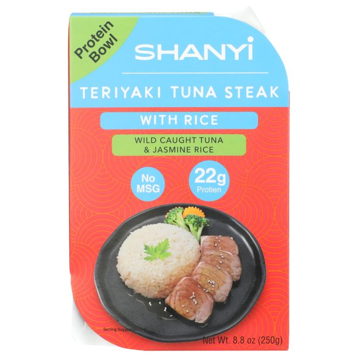 SHANYI: Teriyaki Tuna Steak with Rice, 8.8 oz