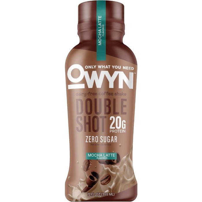 OWYN: Mocha Latte Doubleshot Protein Coffee Shakes, 12 fo