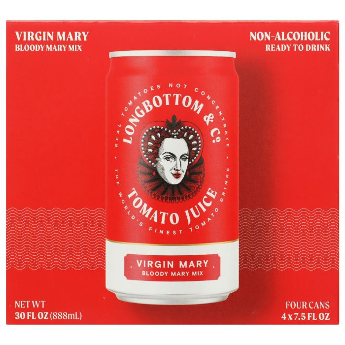 LONGBOTTOM & CO: Bloody Mary Mixer 4Pack, 30 fo