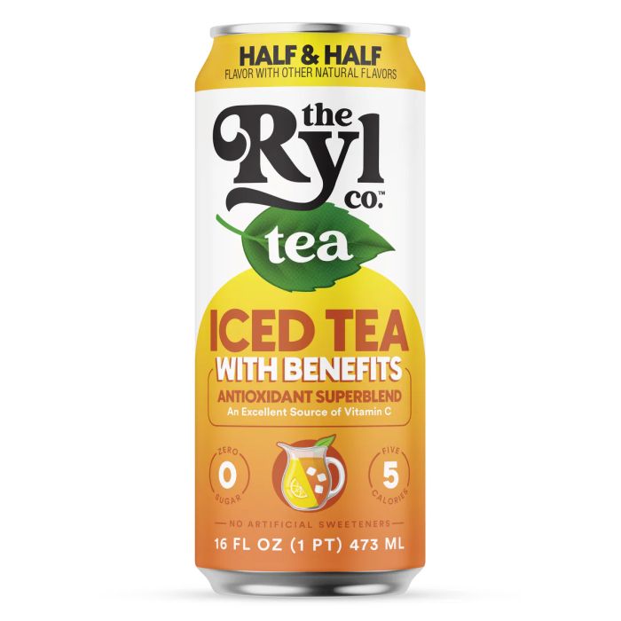 THE RYL CO: Half Iced Tea And Half Lemonade, 16 fo