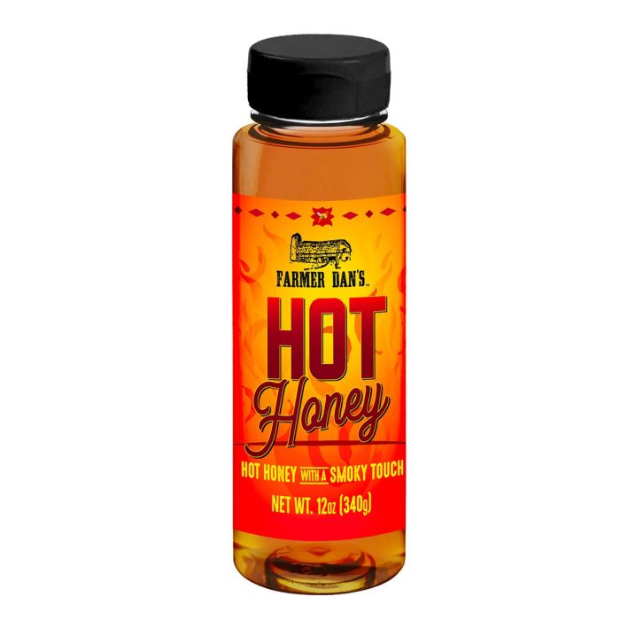 FARMER DANS: Hot Honey, 12 oz