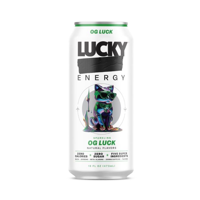 LUCKY ENERGY: OG Luck Energy Drink, 16 fo