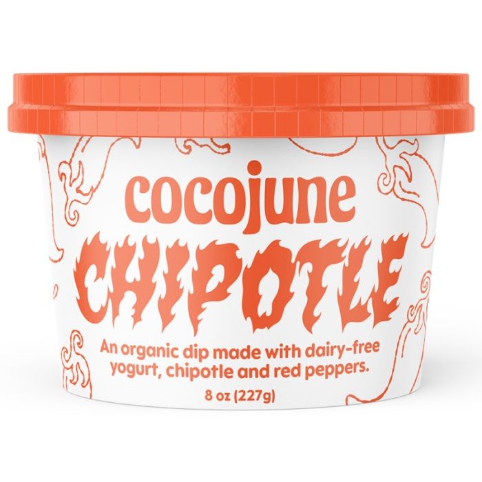 COCOJUNE: Organic Chipotle Yogurt Dip, 8 oz