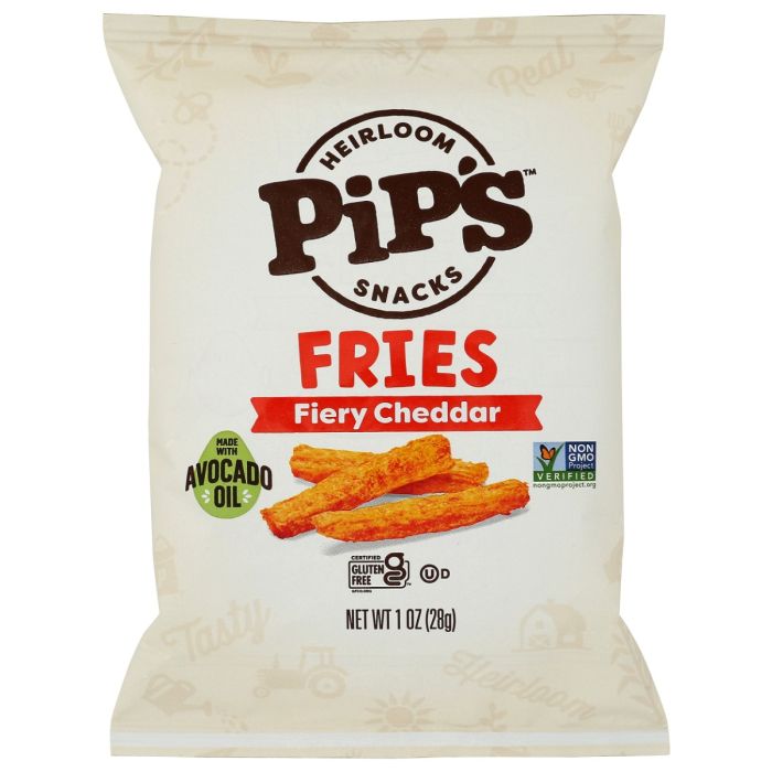 PIPS: Fiery Cheddar Fries, 1 oz