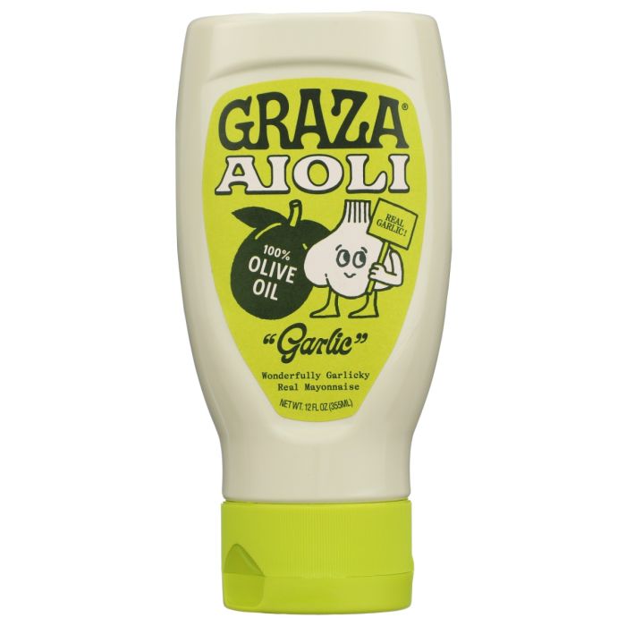 GRAZA: Garlic Olive Oil Aioli, 12 oz