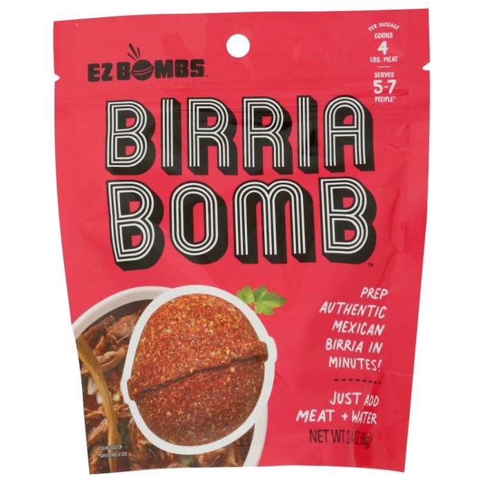 EZ BOMBS: Birria Bomb, 2.4 oz