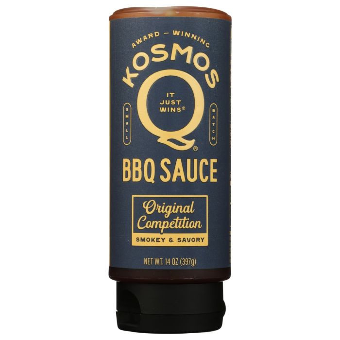KOSMOS Q: Original Competition BBQ Sauce, 14 oz