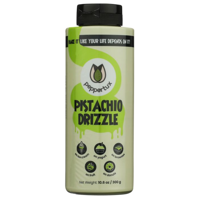 PEPPERTUX: Pistachio Drizzle, 10.6 oz