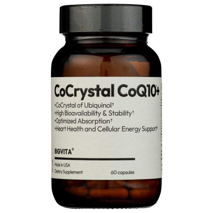 BIGVITA: CoCrystal CoQ10+, 60 cp