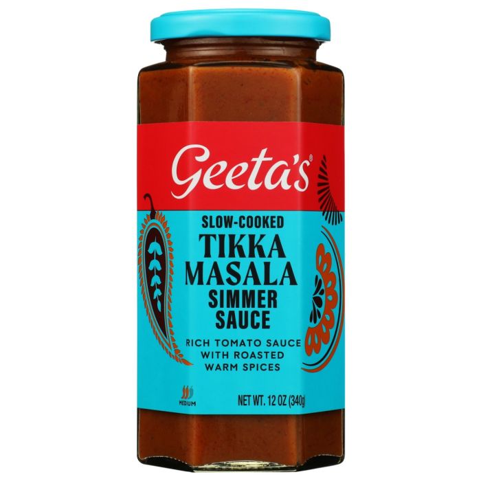 GEETA'S: Tikka Masala Simmer Sauce, 12 oz
