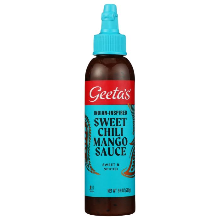 GEETA'S: Sweet Chili Mango Sauce, 9.8 oz