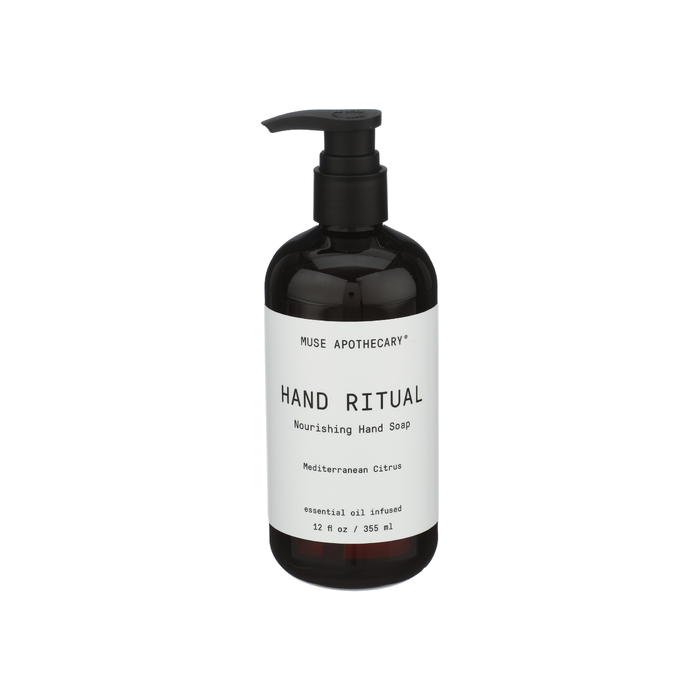 MUSE APOTHECARY: Hand Ritual Mediterranean Citrus Nourishing Hand Soap, 12 fo
