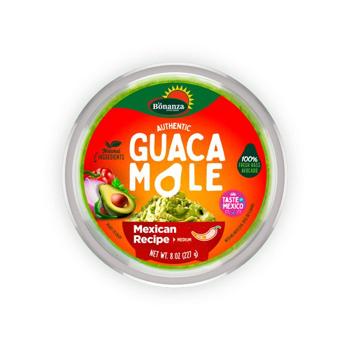 LA BONANZA: Mexican Recipe Guacamole Medium, 8 oz