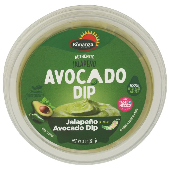 LA BONANZA: Avocado Jalapeno Dip, 8 oz