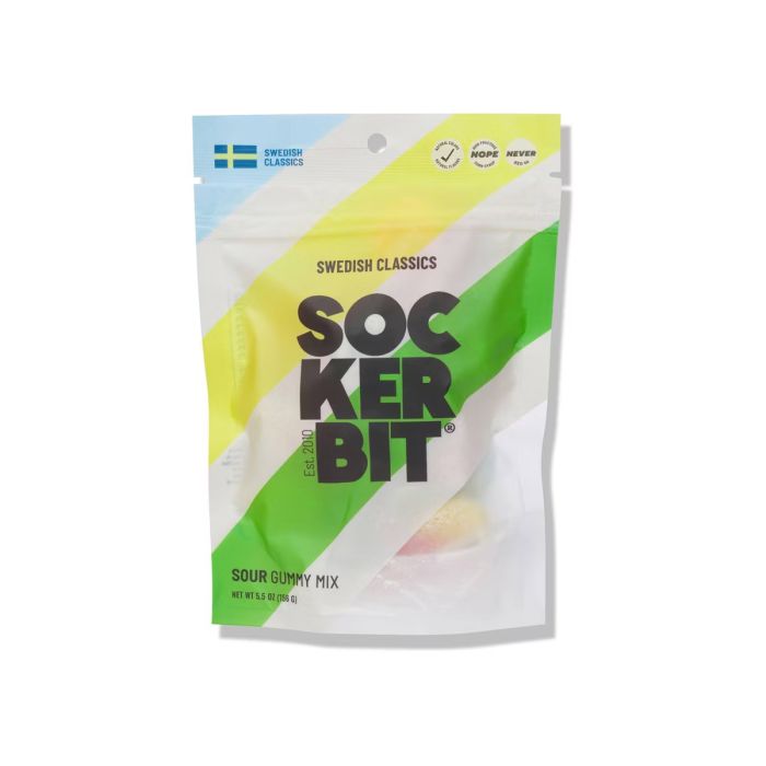 SOCKERBIT: Classics Sour Gummy Mix, 5.5 oz
