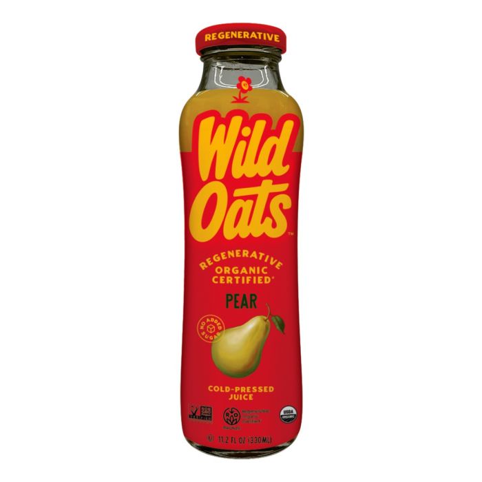 WILD OATS: Organic Pear Juice, 11.2 fo