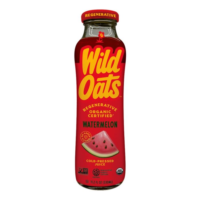 WILD OATS: Organic Watermelon Juice, 11.2 fo