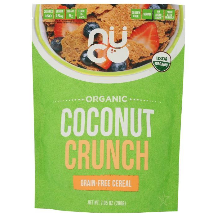 NUCO: Organic Coconut Crunch Grain-Free Cereal Original, 7 oz