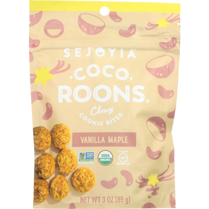 SEJOYIA: Cocoroons Vanilla Maple, 3 oz