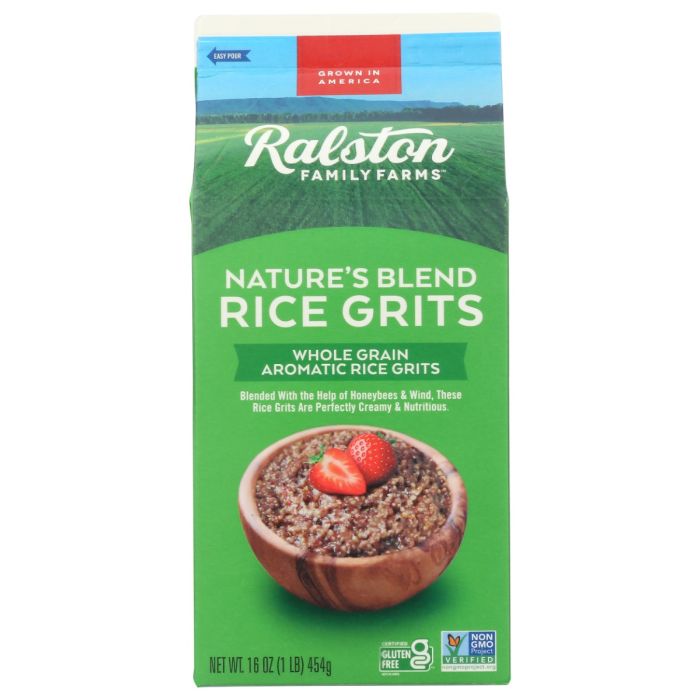 RALSTON FAMILY FARMS: Rice Grits Natures Blend, 16 oz