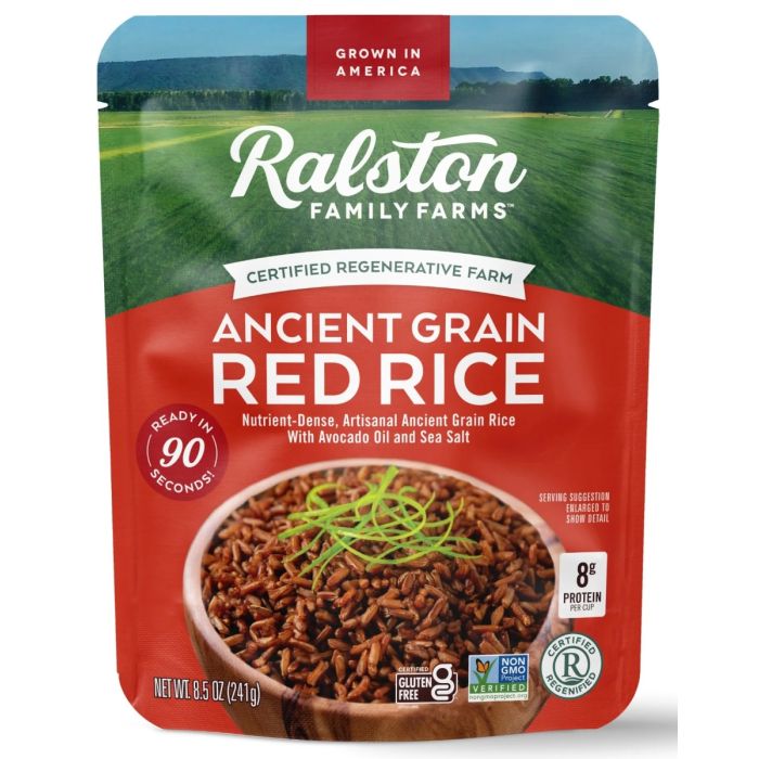 RALSTON FAMILY FARMS: Ancient Grain Red Rice 90 Seconds, 8.5 oz