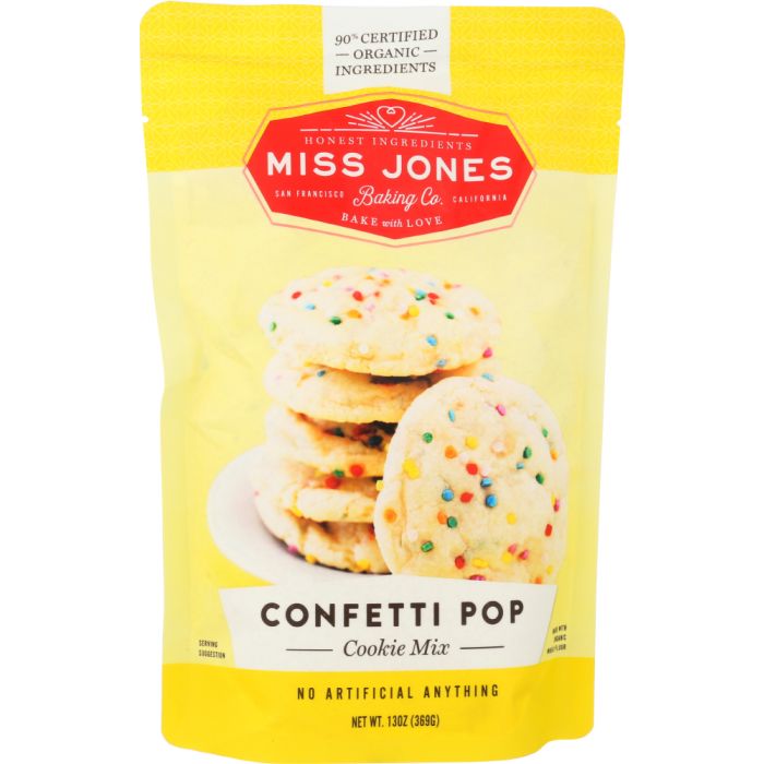 MISS JONES BAKING CO: Confetti Pop Cookie Mix, 13 oz