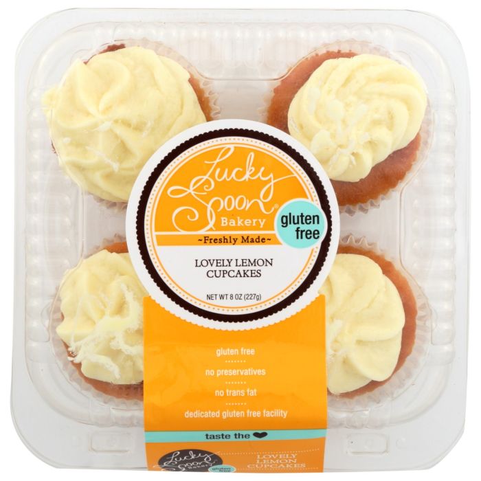 LUCKY SPOON: Lovely Lemon Cupcakes, 8 oz