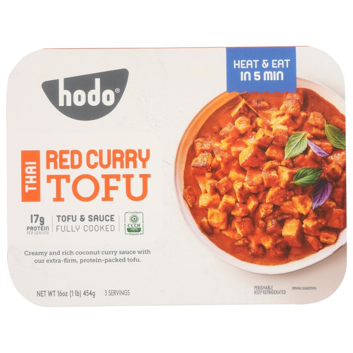HODO: Thai Red Curry Tofu, 16 oz