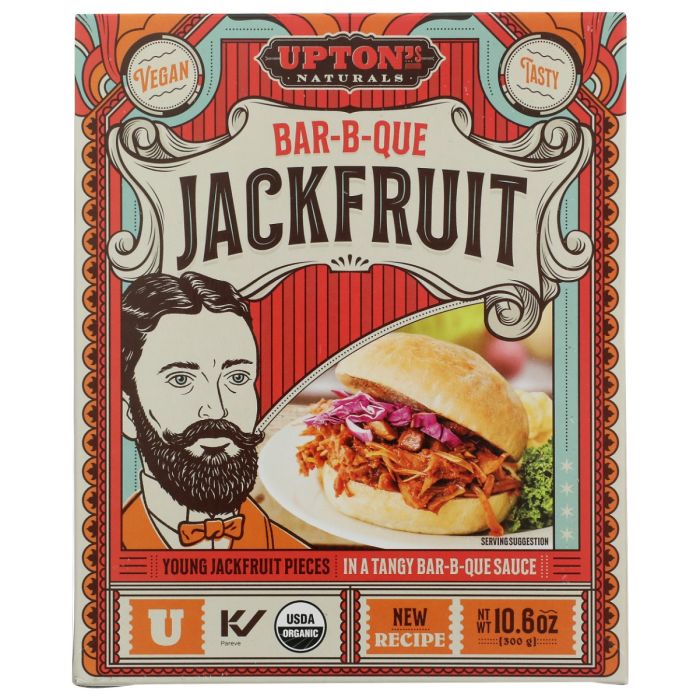 UPTONS NATURALS: Bar-B-Que Jackfruit, 10.6 oz