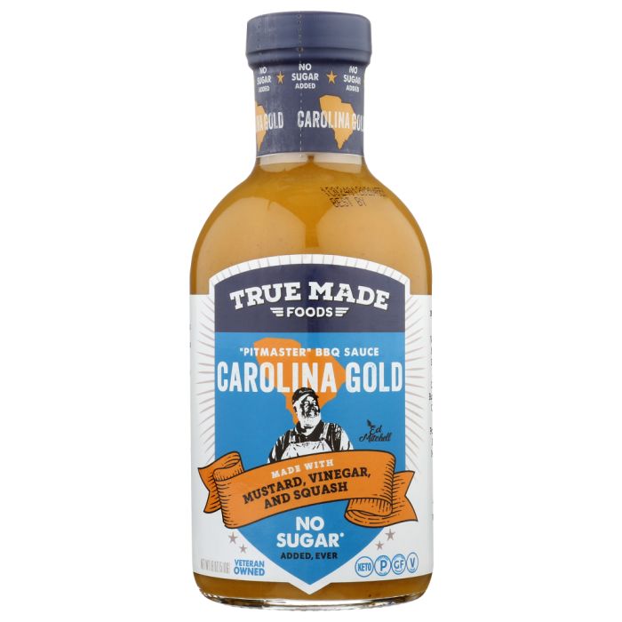 TRUE FOODS: Carolina Gold BBQ Sauce, 18 oz