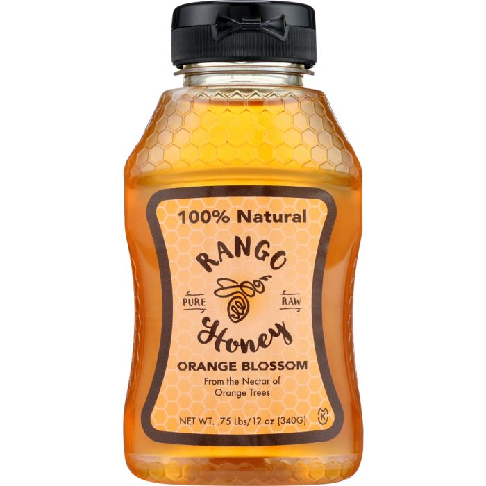 RANGO HONEY: Honey Sonrn Orange Blossom Squeeze, 12 oz