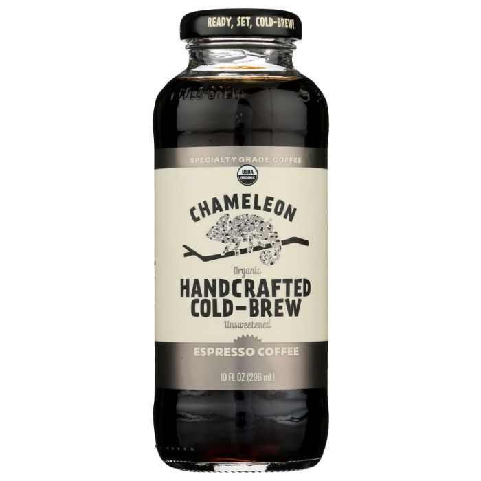 CHAMELEON COLD BREW: Espresso Coffee RTD, 10 oz