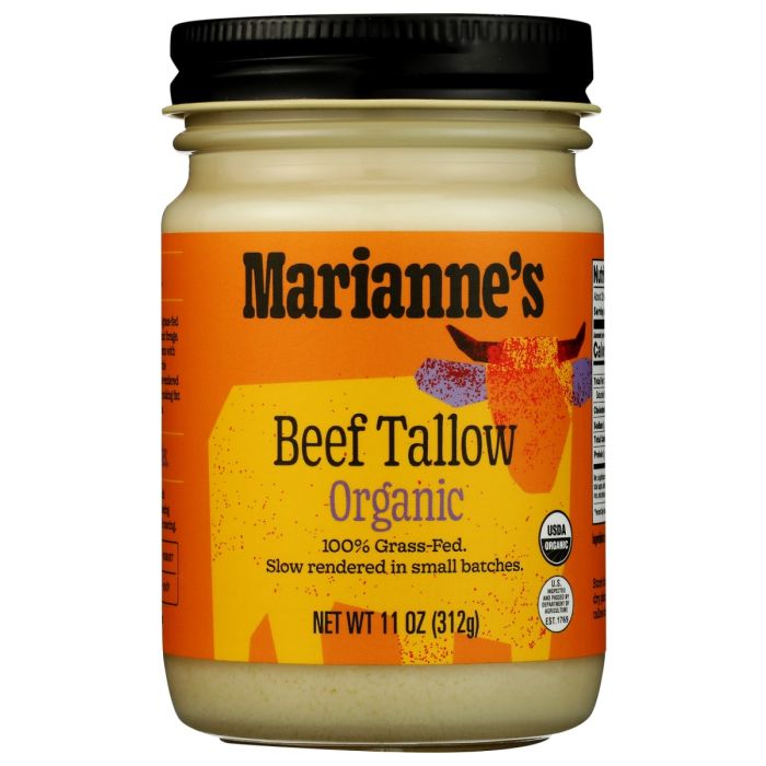 MARIANNE'S HARVEST: Organic Beef Tallow, 11 oz