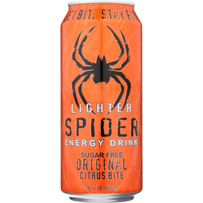 SPIDER ENERGY DRINK:Spider Citrus Bite Lighter Energy Drink, 16 fo