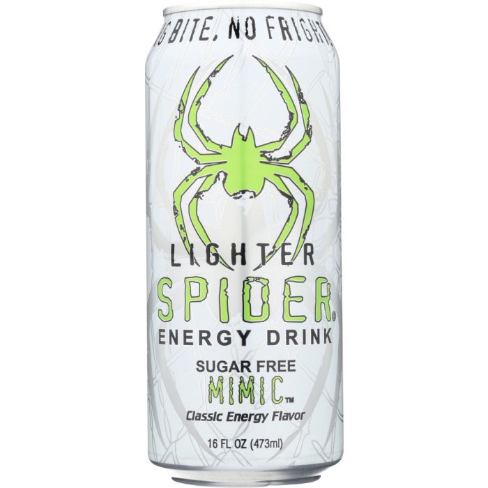 SPIDER ENERGY DRINK: Sugar Free Mimic Energy Drink, 16 fo