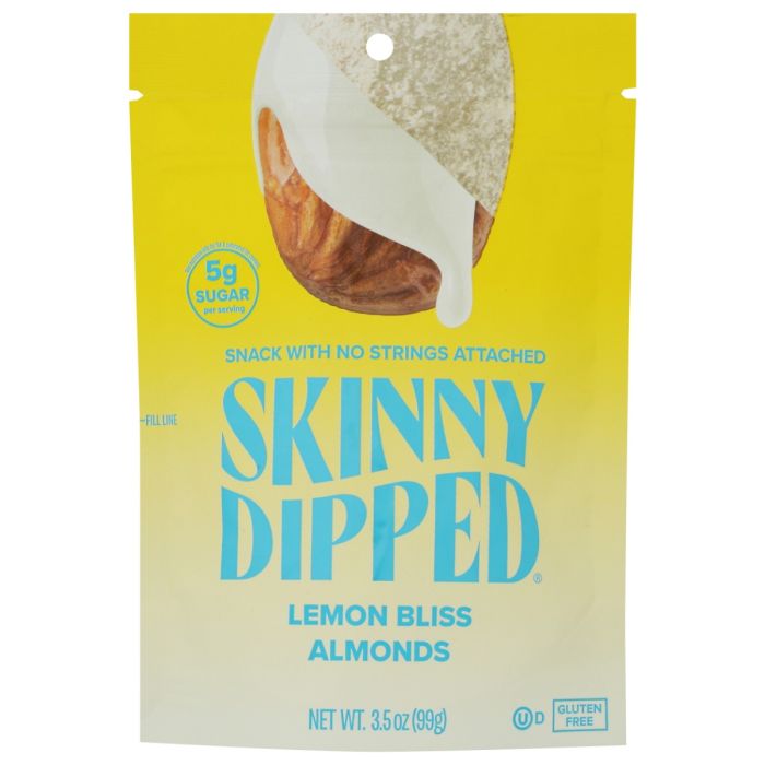 Skinny Dipped Almonds: Lemon Bliss Almonds, 3.5 oz