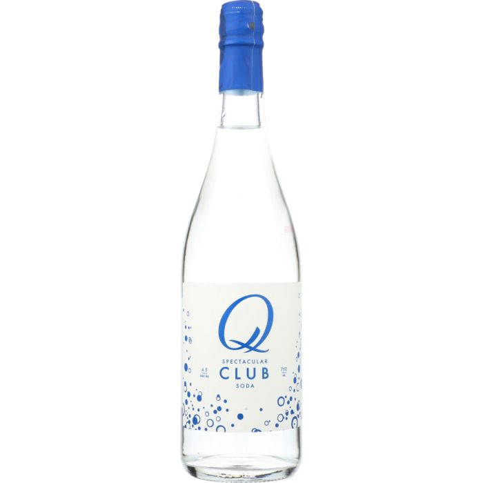 Q DRINKS: Q Club Superior Soda, 750 Ml