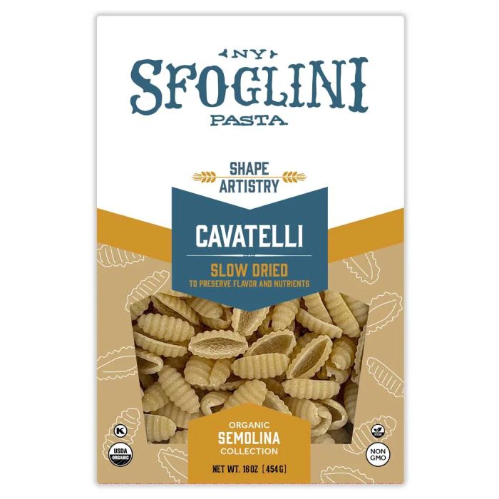 SFOGLINI: Organic Cavatelli Pasta, 16 oz
