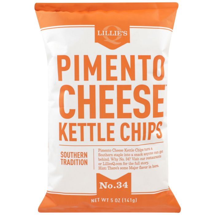 LILLIES Q: Pimento Cheese Kettle Chips, 5 oz