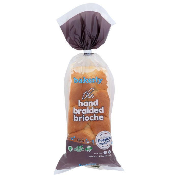 BAKERLY: Hand Braided Brioche, 14.11 oz