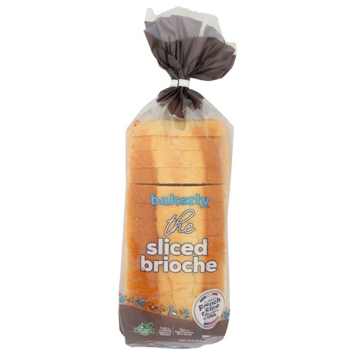 BAKERLY: The Sliced Brioche, 17.64 oz