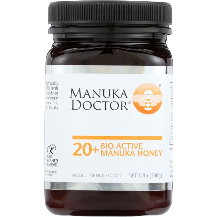 MANUKA DOCTOR: Honey Bio Active +20, 1.1 lb