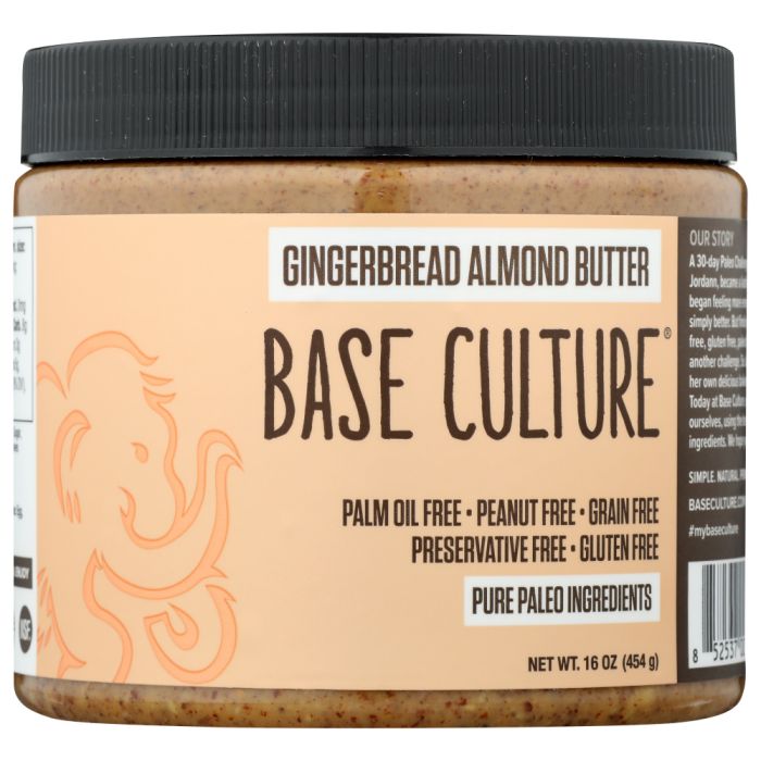 BASE CULTURE: Almond Butter Gingerbread, 16 oz