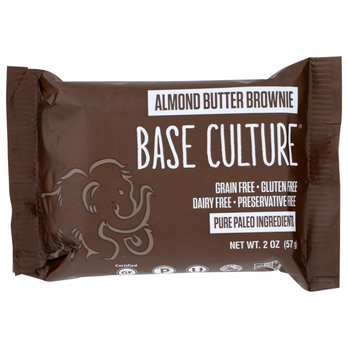 BASE CULTURE: Brownie Almond Butter, 2.2 oz