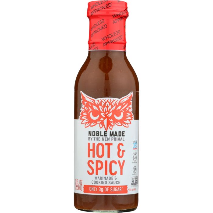 THE NEW PRIMAL: Sauce Marinade Spicy, 12 oz
