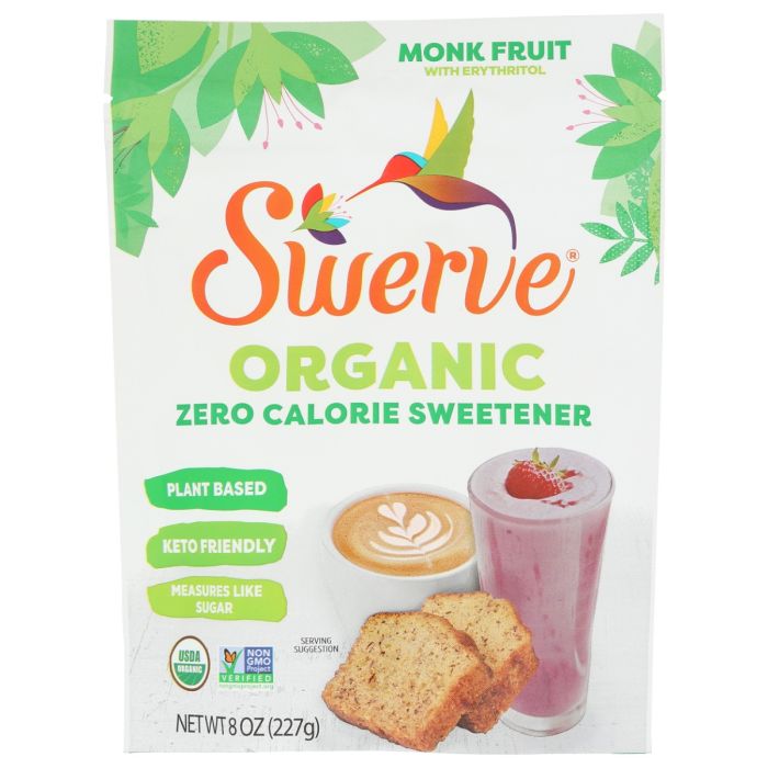 SWERVE: Organic Zero Calorie Sweetener, 8 oz